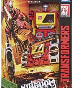 Coupon ๐ฅ Transformers Generations Kingdom: War for Cybertron Trilogy Autobot Blaster & Eject Voyager Action Figure ๐งจ