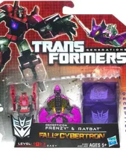 Hot Sale ✔️ Transformers Generations Fall of Cybertron Decepticon Frenzy & Ratbat Legend Action Figure 2-Pack [Damaged Package, Mint Figures] ⭐