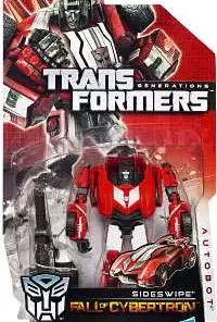 Outlet 😉 Transformers Generations Fall of Cybertron Sideswipe Deluxe Action Figure [Damaged Package] ⭐