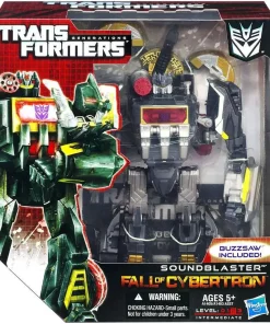 Brand new 🧨 Transformers Generations Fall of Cybertron Soundblaster Voyager Action Figure [Damaged Package] 👍