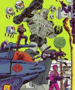 New 👏 IDW Publishing Transformers Vs. GI Joe #1 Comic Book [Diamond Previews SDCC Cover A] 🎁
