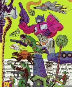 Promo 🥰 IDW Publishing Transformers Vs. GI Joe #1 Comic Book [Diamond Previews SDCC Cover B] 🧨