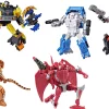 Discount 💯 Transformers Generations War for Cybertron Golden Disk Collection Chapters 1-4 Autobot Jackpot with Sights, Autobot Road Ranger & Autobot Puffer, Mutant Tigatron & Terrorsaur Exclusive Set of 4 Action Figures 😍