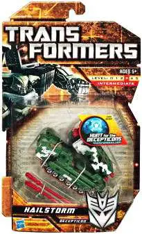 Cheapest 𧨠Transformers Hunt for the Decepticons Hailstorm Deluxe Action Figure β