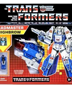 Top 10 🔔 Transformers Generations Retro Headmaster Highbrow with Xort Exclusive Deluxe Action Figure [G1 Inspired] 🎉