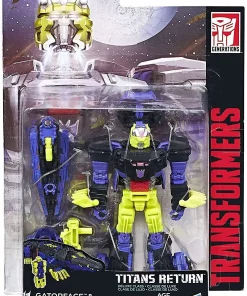 Deals 🎉 Transformers Generations Titans Return Gatorface & Decepticon Krok Deluxe Action Figure [Damaged Package] 🔔
