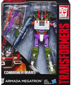 Coupon 😉 Transformers Generations Combiner Wars Armada Megatron Leader Action Figure [Damaged Package, Mint Figures] 🤩