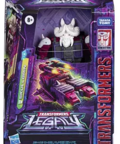 Budget ✨ Transformers Legacy Skullgrin Deluxe Action Figure [G-1 Inspired Design] 🎁