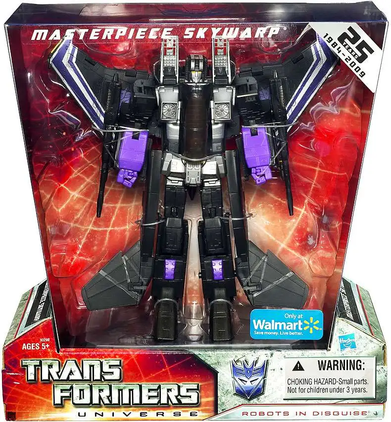 Coupon ๐ Transformers Universe 25th Anniversary Masterpiece Skywarp Exclusive Deluxe Action Figure ๐