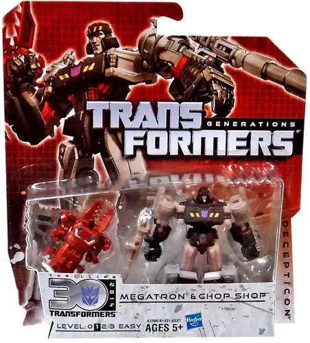 Deals π― Transformers Generations 30th Anniversary Megatron & Chopshop Legend Action Figure 2-Pack π
