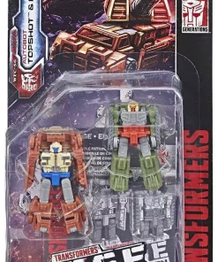 Outlet ⌛ Transformers Generations Siege: War for Cybertron Trilogy Topshot & Flak Micromaster Action Figure 2-Pack WFC-S6 [Autobot Battle Patrol] 🔥