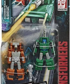 Cheap 🌟 Transformers Generations Earthrise: War for Cybertron Trilogy Bombshock & Decepticon Growl Micromaster Action Figure 2-Pack WFC-E4 [Military Patrol] 🤩