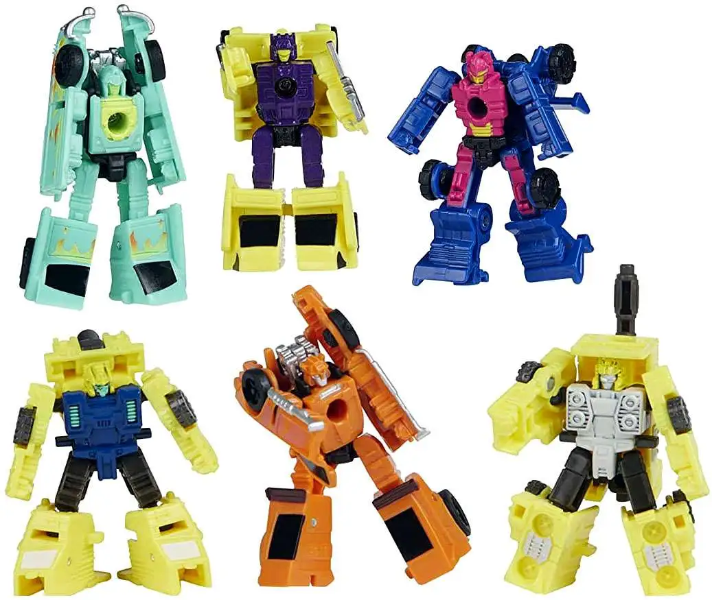 Outlet ⌛ Transformers Generations War for Cybertron Galactic Odyssey Collection Micron Micromasters Exclusive 1.5" Action Figure 6-Pack 🔥