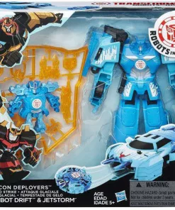 Brand new 🎉 Transformers Robots in Disguise Minicon Deployers Autobot Drift & Jetstorm Action Figure [Blizzard Strike] ⭐