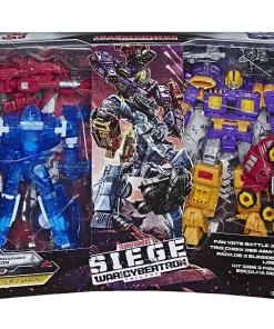 Budget ⭐ Transformers Generations Siege: War for Cybertron Trilogy Fan Vote Battle Exclusive Deluxe Action Figure 3-Pack [Holo Mirage, Powerdasher Aragon & Decepticon Impactor] ✔️