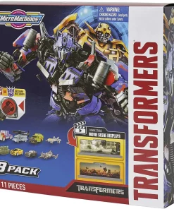 Promo 🛒 Micro Machines Transformers 2007 Optimus Prime, Blackout, Ratchet, Starscream, Brawl, Bumblebee, Jazz & Megatron Vehicle 8-Pack 😍
