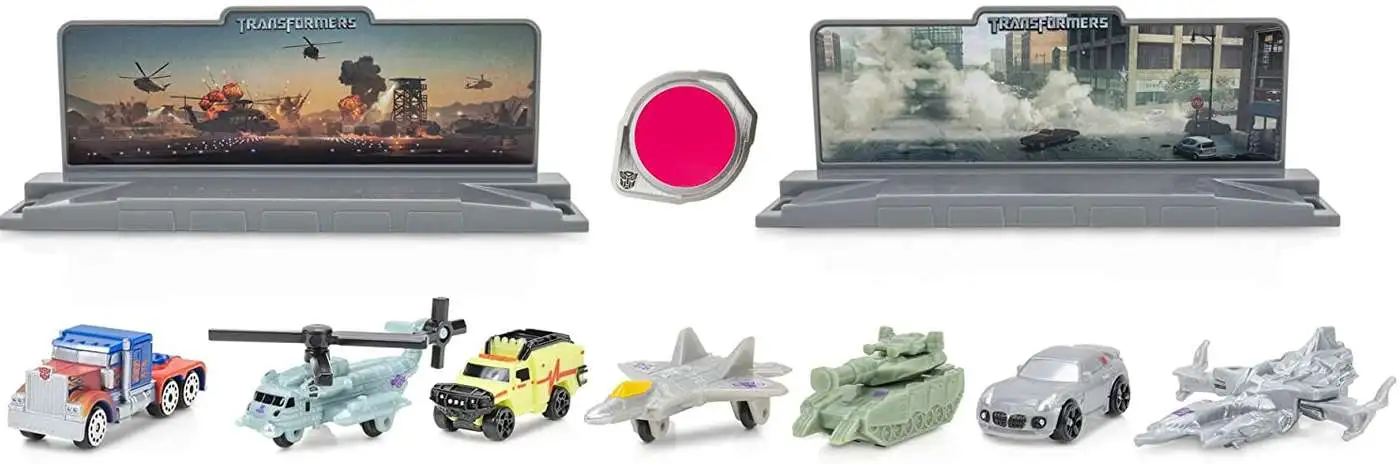 Promo 🛒 Micro Machines Transformers 2007 Optimus Prime, Blackout, Ratchet, Starscream, Brawl, Bumblebee, Jazz & Megatron Vehicle 8-Pack 😍 - Image 2