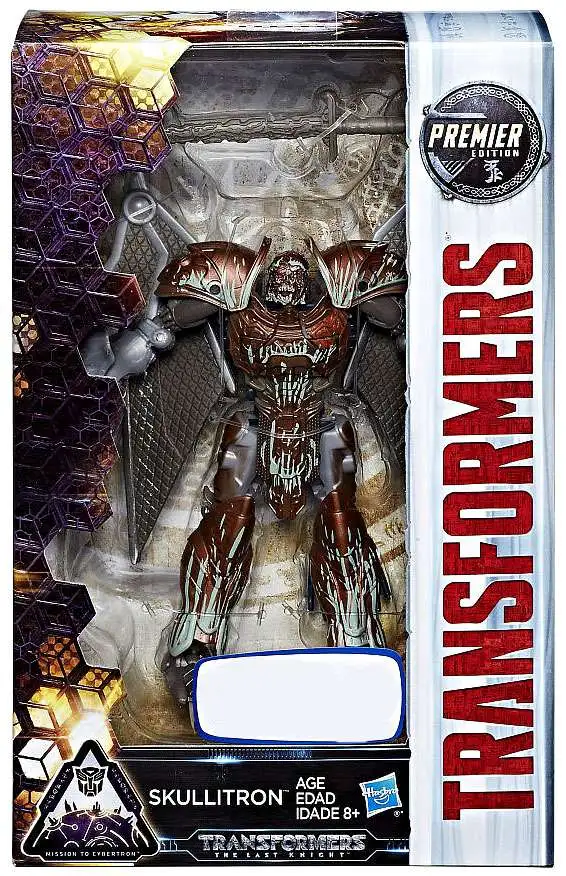 Hot Sale 😀 Transformers The Last Knight Premier Deluxe Skullitron Exclusive Deluxe Action Figure ✨