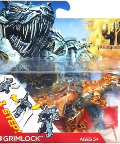 Flash Sale 🎁 Transformers Age of Extinction 1 Step Changer Grimlock Action Figure 😉