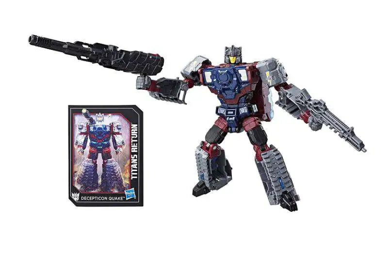 Best reviews of π Transformers Generations Titans Return Chasm & Decepticon Quake Deluxe Action Figure βοΈ - Image 3