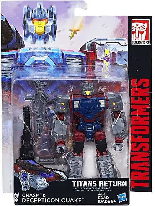 Best reviews of π Transformers Generations Titans Return Chasm & Decepticon Quake Deluxe Action Figure βοΈ