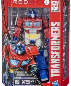 Cheapest 🛒 Transformers R.E.D. [Robot Enhanced Design] Vintage G1 Optimus Prime Exclusive Action Figure 🌟