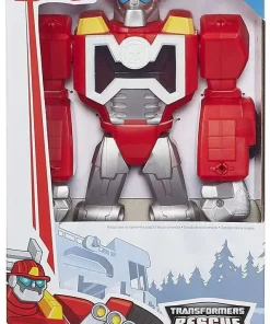 Deals 🔔 Transformers Playskool Heroes Rescue Bots Heatwave 11" Action Figure [Epic Series] 😍