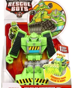 Coupon ✨ Transformers Playskool Heroes Rescue Bots Boulder The Construction Bot Action Figure ✨