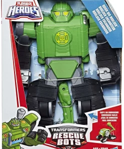 Cheap 🎉 Transformers Playskool Heroes Rescue Bots Quick Dig Boulder Action Figure 🧨