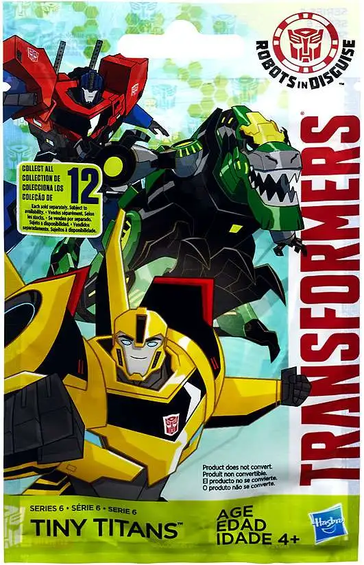 New โค๏ธ Transformers Robots in Disguise Tiny Titans Series 6 Mystery Pack ๐ฏ