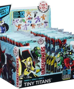 Best deal 🤩 Transformers Robots in Disguise Tiny Titans Series 3 Mystery Box [24 Packs] 👏