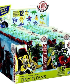 Brand new 🎁 Transformers Robots in Disguise Tiny Titans Series 6 Mystery Box [24 Packs] ⭐