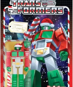 Wholesale ⭐ ReAction Transformers Optimus Santa Action Figure 😀