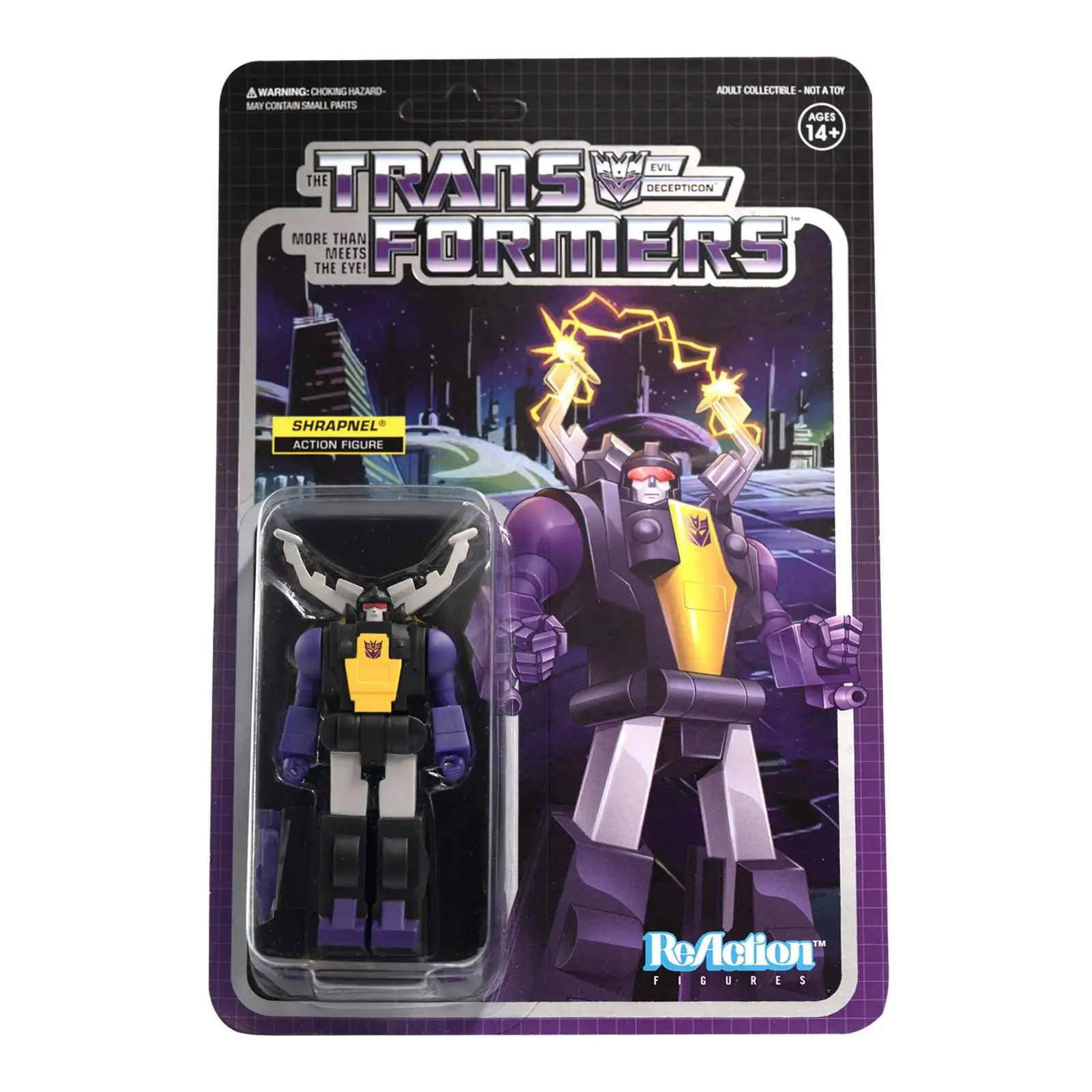 Buy 💯 ReAction Transformers Shrapnel Action Figure ⭐