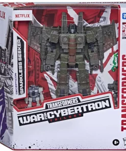 Budget 🛒 Transformers Generations War for Cybertron Trilogy Sparkless Seeker Voyager Action Figure 3-Pack [with Singe & Caliburst, Netflix Series Inspir] 😀
