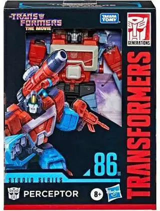 Cheapest ⌛ Transformers Generations Studio Series 86-11 Perceptor Deluxe Action Figure 🎉
