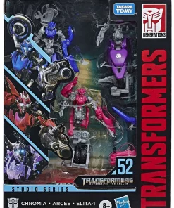 Buy ❤️ Transformers Generations Studio Series Arcee, Chromia & Elita-1 Deluxe Action Figure 3-Pack #52 ✔️