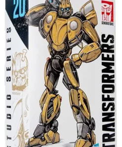 Best Pirce 😀 Transformers Generations Studio Series Bumblebee with G1 Tapes Deluxe Action Figure #20 [Vol. 2, Retro Pop Highway] 🧨