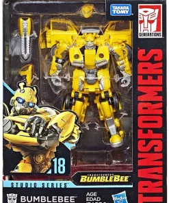 Outlet 🔔 Transformers Generations Studio Series Bumblebee Deluxe Action Figure #18 [New Version] 🔥