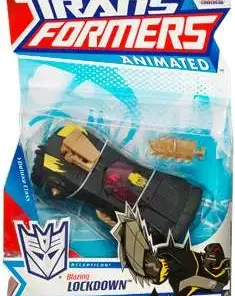 Cheap 🧨 Transformers Animated Blazing Lockdown Deluxe Action Figure ✨