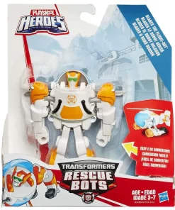 Promo 🔔 Transformers Playskool Heroes Rescue Bots Blades the Flight Bot Action Figure [Rescan, 2015, Damaged Package] 🎉