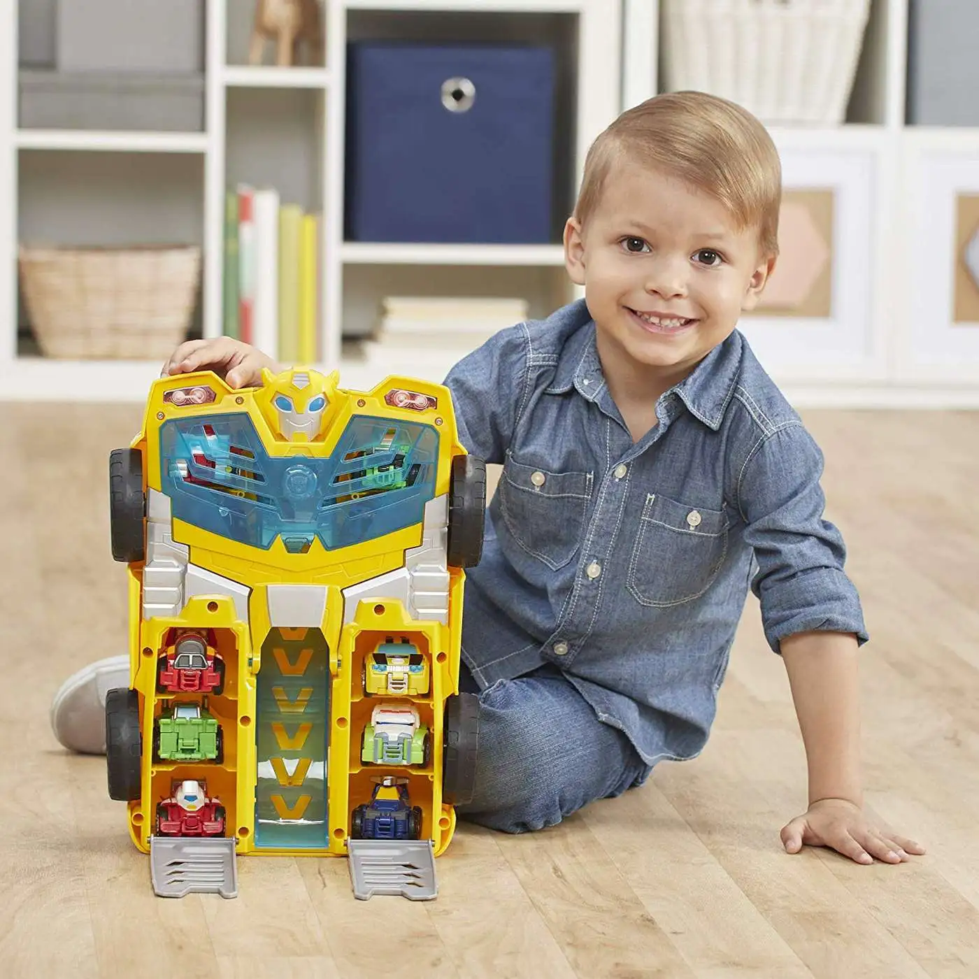 Coupon ๐ Transformers Playskool Heroes Rescue Bots Academy Bumblebee Track Tower Playset ๐ฅฐ - Image 2