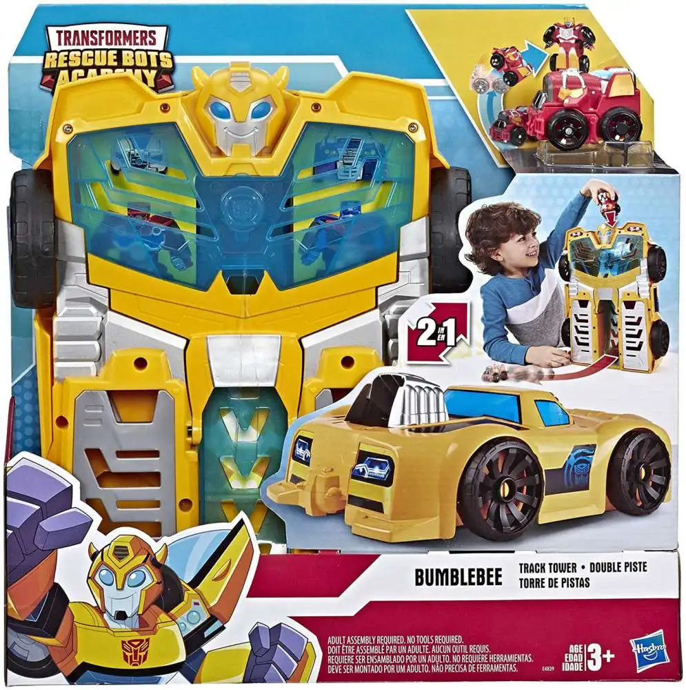 Coupon ๐ Transformers Playskool Heroes Rescue Bots Academy Bumblebee Track Tower Playset ๐ฅฐ