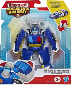 Top 10 ⌛ Transformers Playskool Heroes Rescue Bots Academy Chase the Police-Bot 4.5" Action Figure [Rescan, Damaged Package] ✔️