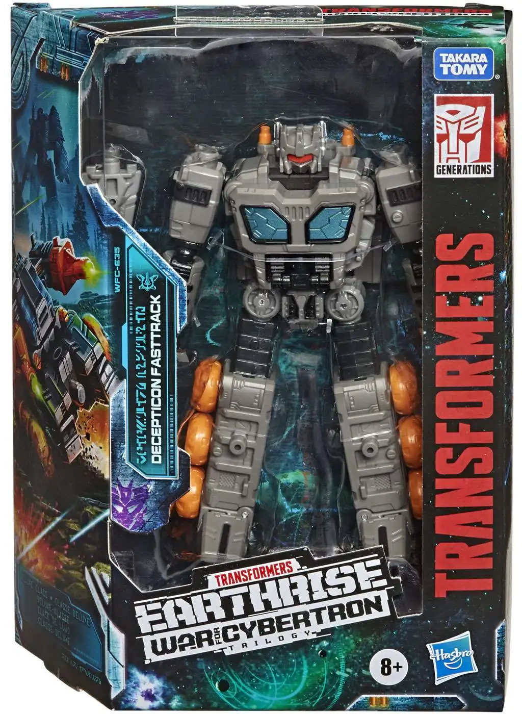 Brand new 🔥 Transformers Generations Earthrise: War for Cybertron Trilogy Fasttrack Deluxe Action Figure ⌛