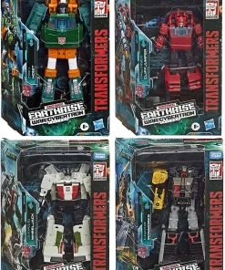 Best Sale 💯 Transformers Generations Earthrise: War for Cybertron Trilogy Hoist, Cliffjumper, Wheeljack, & Ironworks Deluxe Set of 4 Action Figures 👍