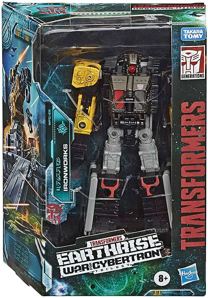 Outlet ๐ Transformers Generations Earthrise: War for Cybertron Trilogy Ironworks Deluxe Action Figure WFC-E8 โค๏ธ