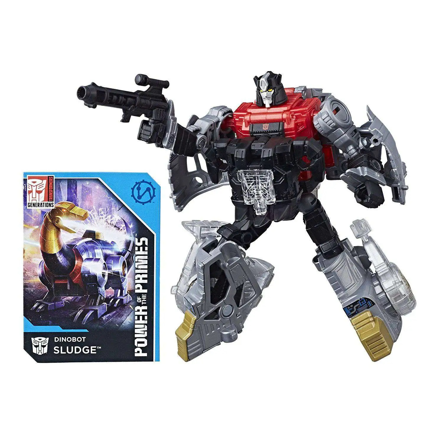 Promo ⭐ Transformers Generations Power of the Primes Dinobot Sludge Deluxe Action Figure ✔️ - Image 3