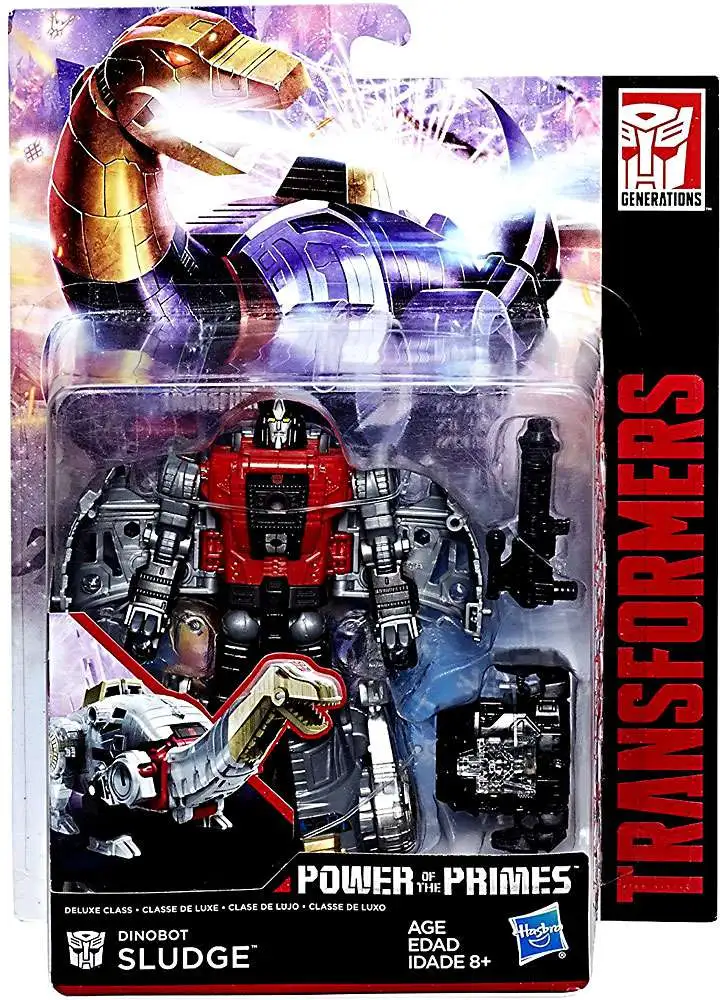 Promo ⭐ Transformers Generations Power of the Primes Dinobot Sludge Deluxe Action Figure ✔️