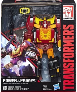Top 10 🤩 Transformers Generations Power of the Primes Rodimus Prime Leader Action Figure [Damaged Package] 😍